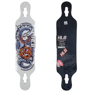 Shape Hondar Longboard Cut Out Owl Maple Branco