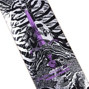 Shape Powell Peralta Skull And Sword Silver 244 K20 Prata/Roxo
