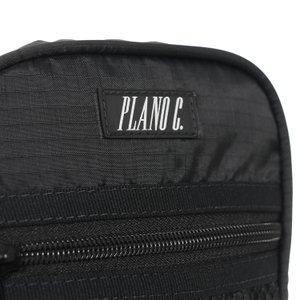 Shoulder Bag Plano C. Ripstop Preto - Rock City