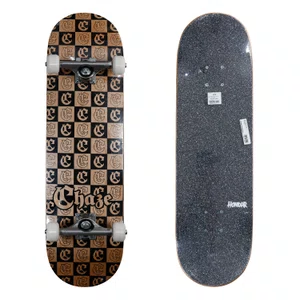 Skate Montado Chaze Preto/Marrom