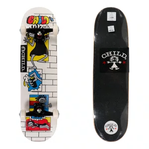 Skate Montado Child Iniciante Serie Confuse Branco