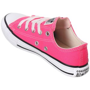 Tênis Infantil All Star Converse Chuck Taylor Hi Rosa Choque