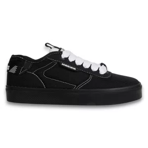 Tênis Hocks Flat Core Cordura Preto/Branco