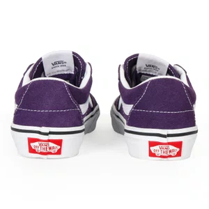 Tênis Vans Sk8-Low Juvenil Roxo/Branco