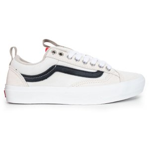 Tênis Vans Skate Old Skool 36 +  Off White/Preto Tênis Vans Skate Old Skool 36 +  Off White/Preto