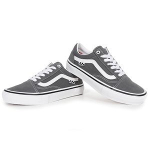 Tênis Vans Skate Old Skool Cinza/Branco Rock City