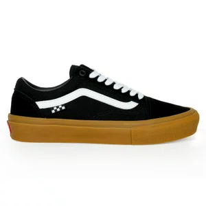 Tênis Vans Skate Old Skool Preto/Branco/Marrom
