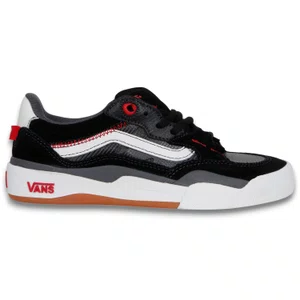 Tênis Vans Skate Wayvee 2.0 Preto/Branco/Vermelho