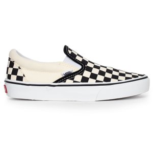 Tênis Vans Slip-On Checkerboard Branco/Preto