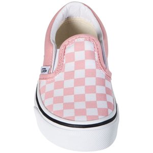 Tênis Vans Slip-On Classic Checkerboard Rosa Claro/Branco/Preto