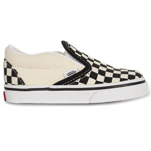 Tênis Vans Slip-On Infantil Creme/Preto