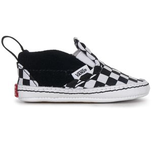 Tênis Vans Slip-On V Crib Preto/Branco Tênis Vans Slip-On V Crib Preto/Branco