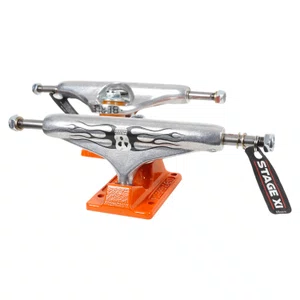 Truck Independent Elijah Berle Skull Std Stage 11 Prata/Laranja
