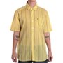 Camisa Volcom Factor Stripe Amarelo
