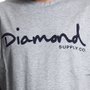 Camiseta Diamond OG Script Mescla/Azul Marinho