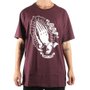 Camiseta Santa Cruz Vintage Praying Hands Vinho