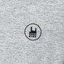 Camiseta Rock City Manga Longa Escrita Mini Logo Mescla