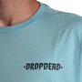 Camiseta Drop Dead Script Azul Claro