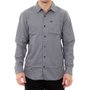 Camisa Hurley M/L Basic Cinza