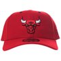 Boné New Era Chicago Bulls Official Aba Curva Vermelho