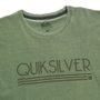 Camiseta Quiksilver Shadow Infantil Verde àgua