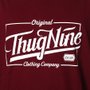 Camiseta Thug Nine Original Thug Bordô