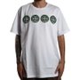 Camiseta Independent Quatro Multi Branco/Verde
