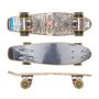 Longboard Kronik Mini Cruiser Preto