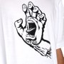 Camiseta Santa Cruz Screaming Hand 1 Color Branco