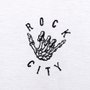 Camiseta Rock City X Nanda Hang Loose Mini Branco
