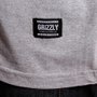 Camiseta GRizzly Trail Map Pocket Cinza Mescla