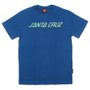 Camiseta Santa Cruz Classic Stripe Juv. Azul