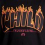 Camiseta Child Burning Hot Preto