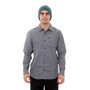 Camisa Hurley M/L Basic Cinza