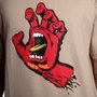 Camiseta Santa Cruz Screaming Hand Areia