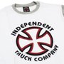Camiseta Independent Infantil Bauhuas Classic Branco/Mescla