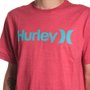 Camiseta Hurley One & Only Vermelho Mescla