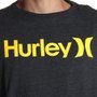 Camiseta Hurley Silk Color CMYK Preto Mescla/Amarelo