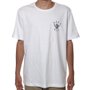 Camiseta Rock City X Nanda Hang Loose Mini Branco