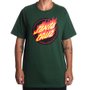 Camiseta Santa Cruz Flaming Dot Verde