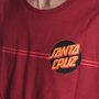 Camiseta Santa Cruz Classic Dot Vermelho