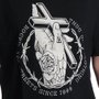 Camiseta Thug Nine Hand Cross Preto