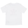 Camiseta Adidas Trefoil Infantil Branco/Rosa
