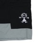 Bermuda Child Short Parts Preto/Cinza