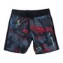 Bermuda Hurley Elastico Liquid Infantil Azul
