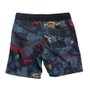 Bermuda Hurley Elastico Liquid Infantil Azul