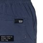 Bermuda Lost Shorts Elástico Sarja Azul