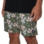 Bermuda Rock City Shorts Floral Summer 21 Verde/Bege