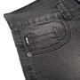 Bermuda Urgh Jeans Infantil Preto