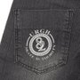 Bermuda Urgh Jeans Infantil Preto